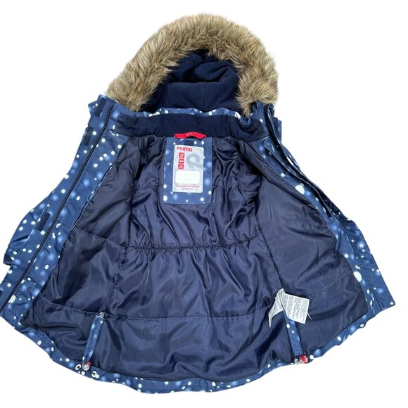 Reima Nordic Inspired Warm Winter Snow Parka Jacket 2T - Picture 2 of 5